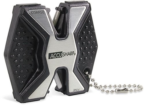 ACCUSHARP Ostrzałka do noży accusharp Sharp and easy diament Pro antypoślizgowy, srebrny, Accu-017 °C 017C