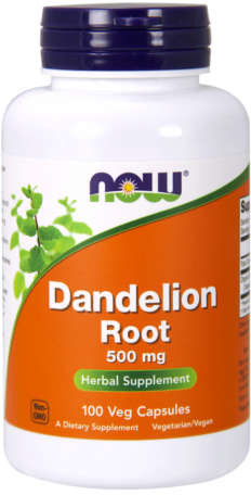 Now Foods Foods Dandelion Root 500 mg/100 vcaps. TT000635