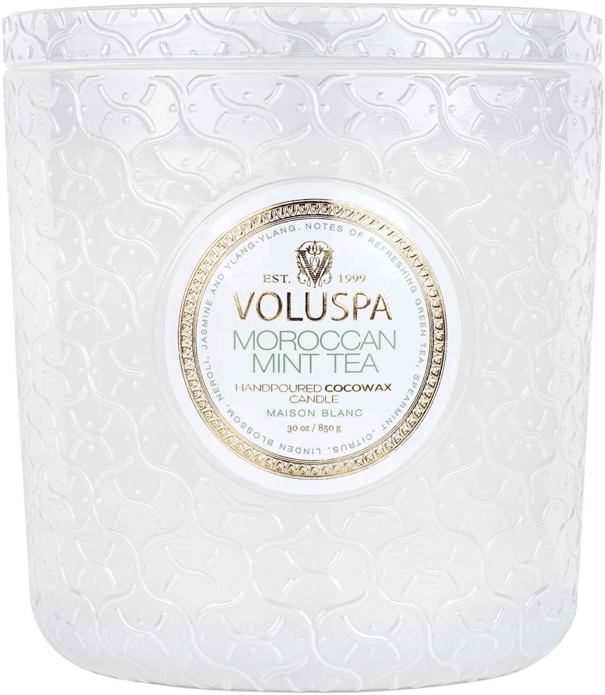 VOLUSPA VOLUSPA Maison Blanc Luxe Candle Moroccan Mint