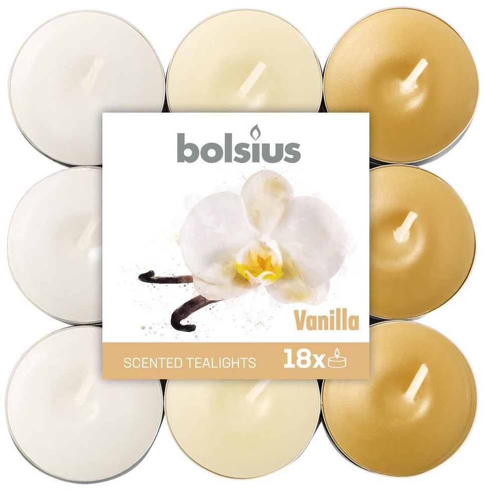 Bolsius Podgrzewacz zapachowy AROMATIC wanilia 18 szt.