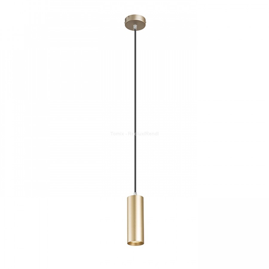 Redlux Rendl MAVRO lampa wisząca złota 230V LED 12W 38° 3000K R12991) Rendl