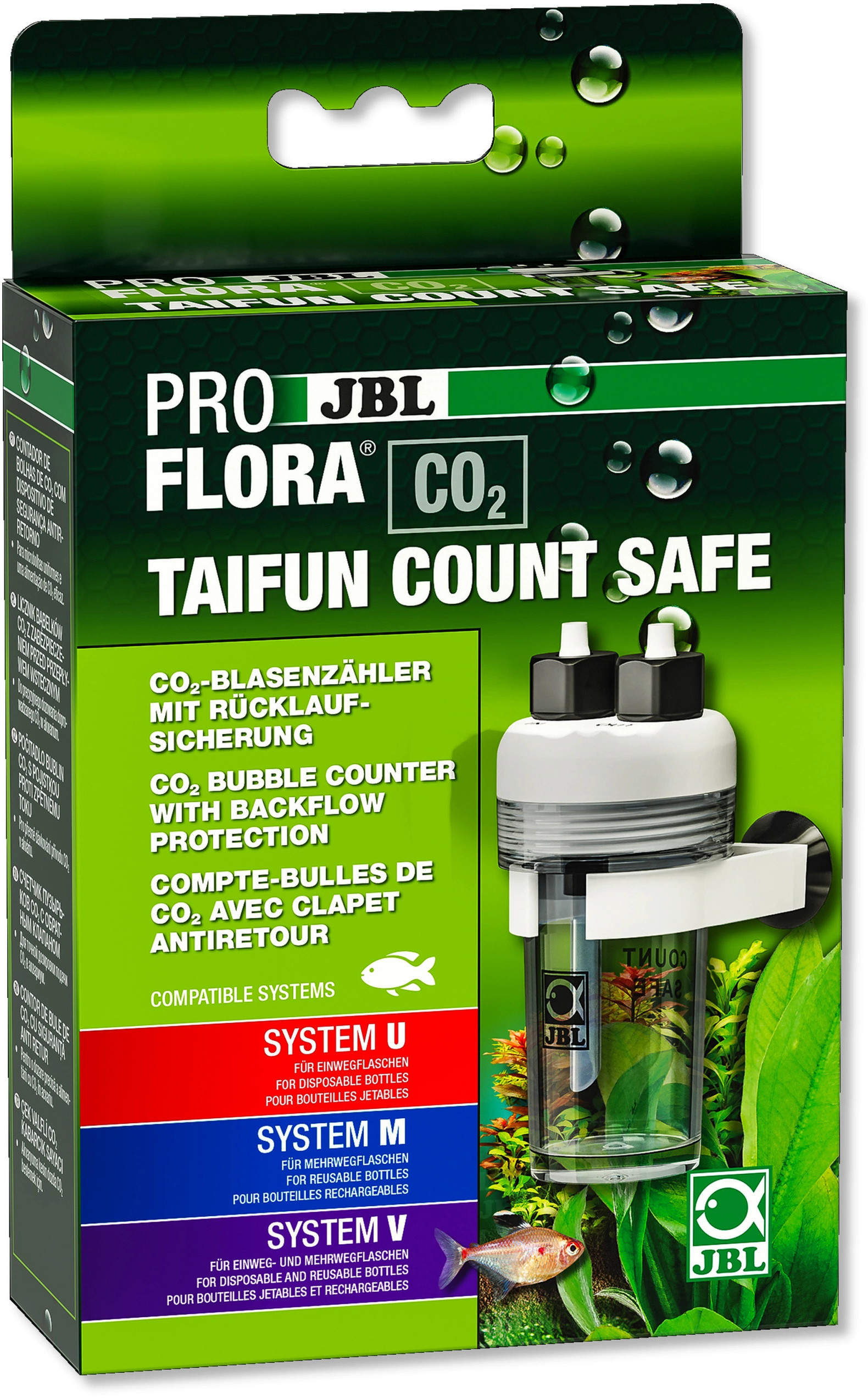 JBL PROFLORA CO2 TAIFUN COUNT SAFE 64680 00 24956