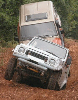 Jazda OFF ROAD 4X4  Legnica P0007931