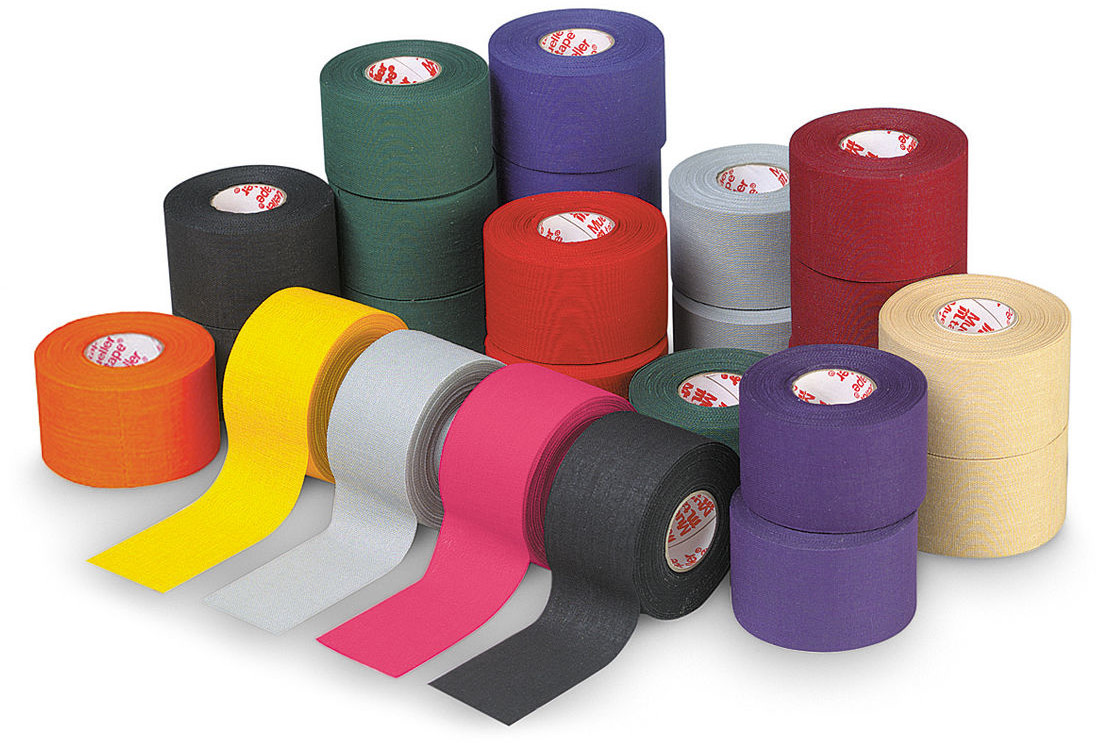 Tape 3,8cm - tejp sztywny barwiony - kolory drużynowe (130820-31)