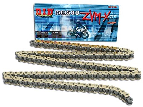 D.I.D Łańcuch DID 520 zvmx, 102 ogniw (złoty), otwarta z zamkiem niet X-ring 520ZVMXGGX102ZB
