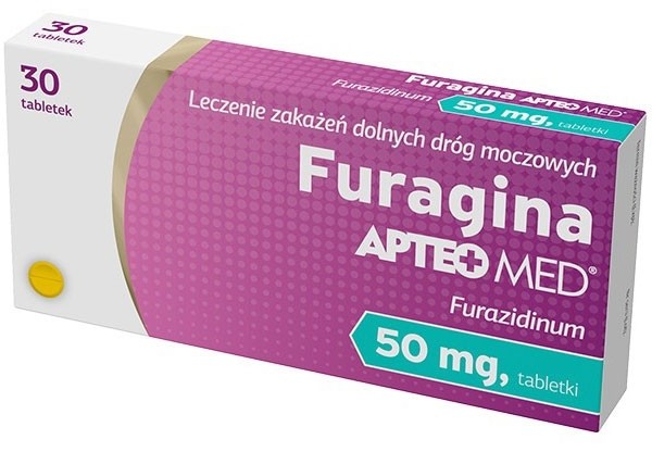Synoptis Pharma Furagina 50mg Apteo Med x30 tabletek