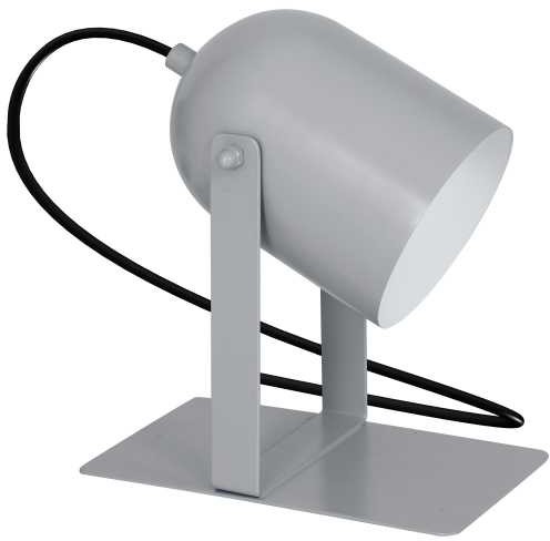 Luminex Lampka biurkowa Table Lamps 8978 lampa stołowa 1x60W E27 szara