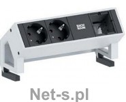 Bachmann DESK2 2x Gniazda 1xABD Strom (902.403)