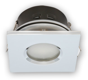 LED line Oprawa Oprawa LED halogenowa wodoodporna stała kwadratowa kolor chrom (245381)