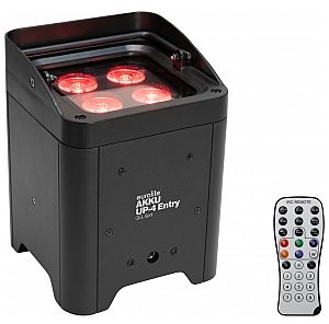 Eurolite AKKU UP-4 Entry QCL Spot Zasilana bateryjnie lampa uplight z 4x8W 41700575