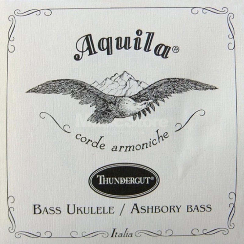 Aquila Corde Armoniche 68U - Thundergut Bass Ukulele String Set, 4-String