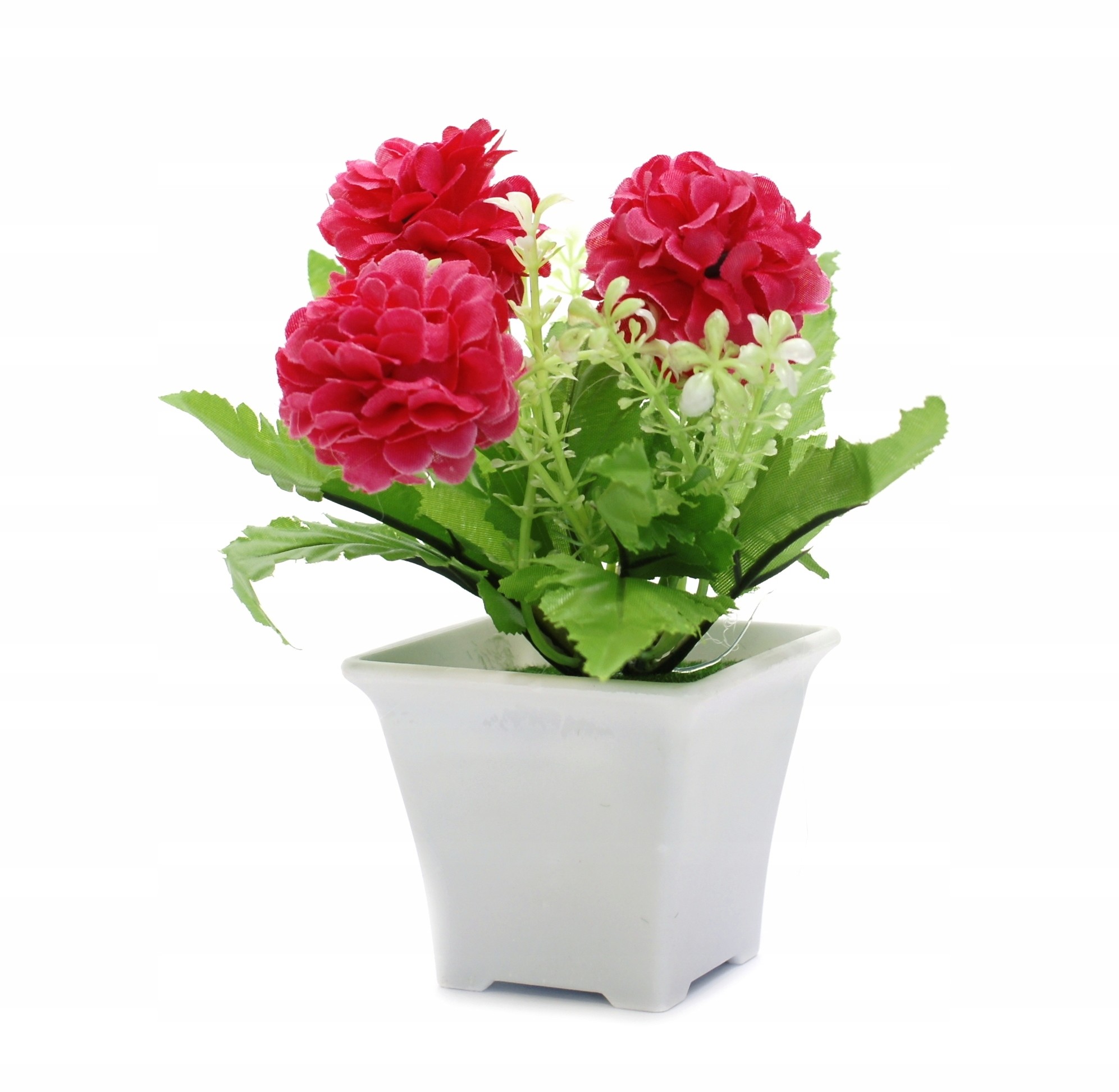 Sztuczne Kwiaty W Doniczce 17cm różne kolory