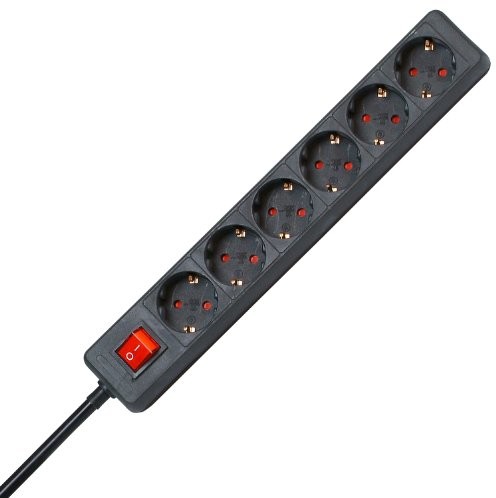 Kopp Listwa zasilająca z gniazdkami elektrycznymi marki ., czarny