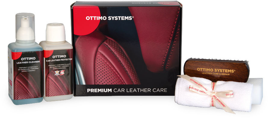 Ottimo systems Ottimo Premium Car Leather Care  zestaw do regularnej pielęgnacji skóry Ott000001