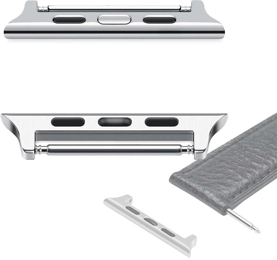 Alogy Adapter zapięcie do paska do Apple Watch 38/40/41mm Srebrny 9379X27