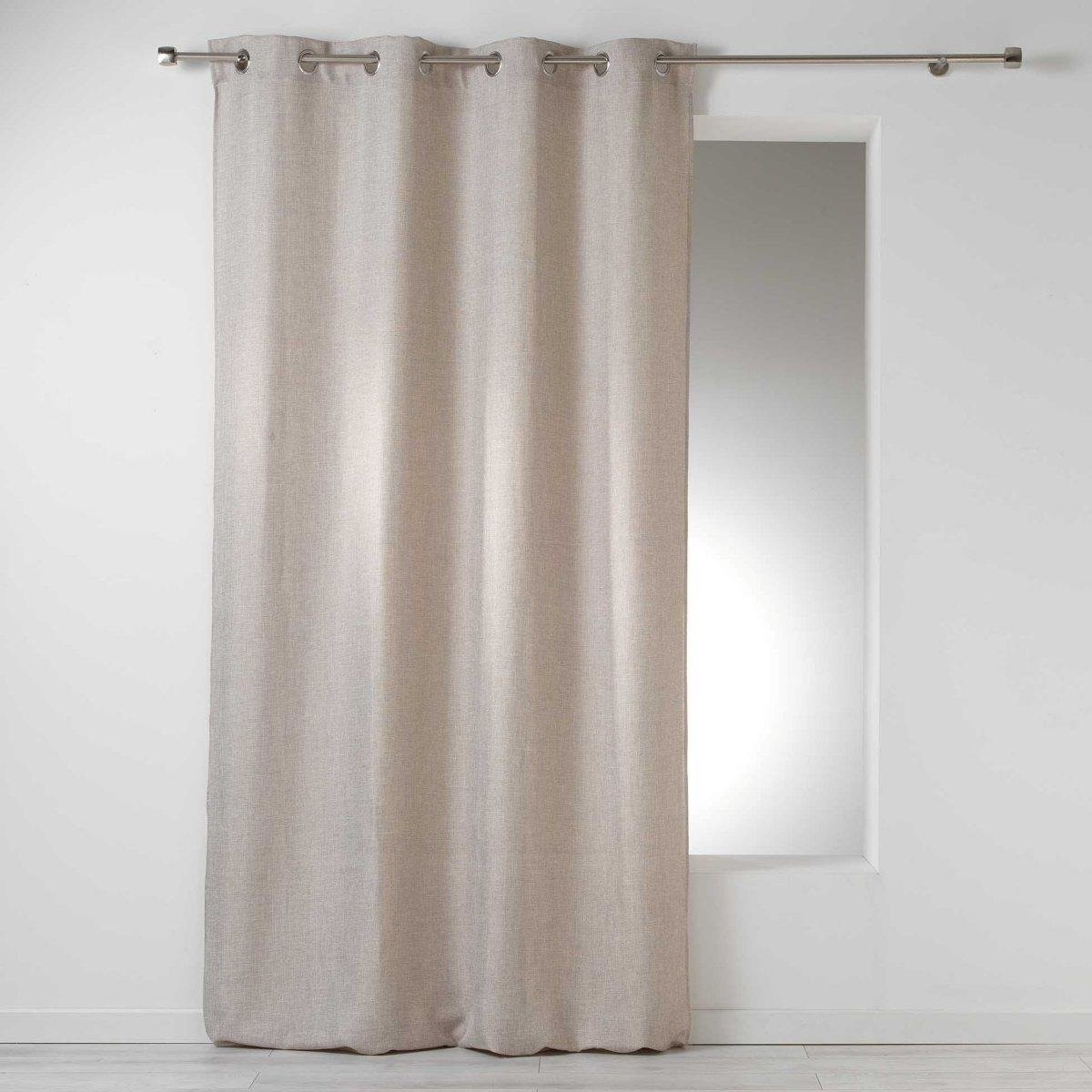 Douceur d'intérieur Douceur dintérieur Zasłona okienna CHAMBRAY SELECT 140 x 260 cm lniana 1606579