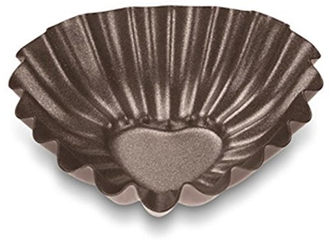 Städter 400627 kleingebaeckform serce, 6,5 cm, 6 sztuka 400627