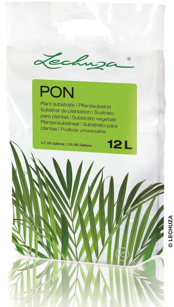 LECHUZA Substrat PON, podłoże dla roślin doniczkowych, 12 L, 19791 LECHUZA