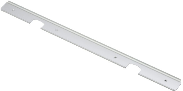 Cezar Listwa kątowa do blatów  aluminiowa 38 mm srebrna