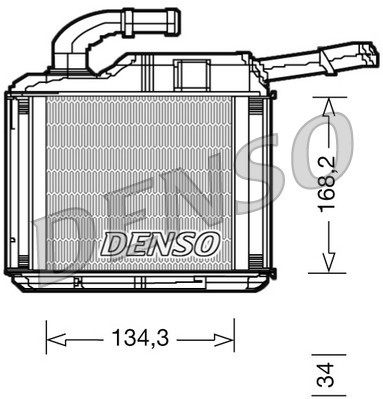 DENSO NAGRZEWNICA VW T5