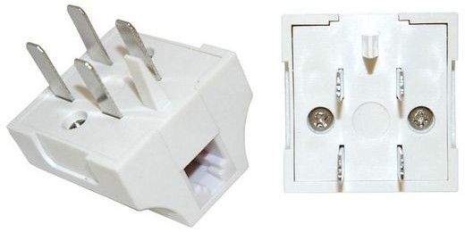 DPM Solid Wtyk telefoniczny z gniazdem modularnym