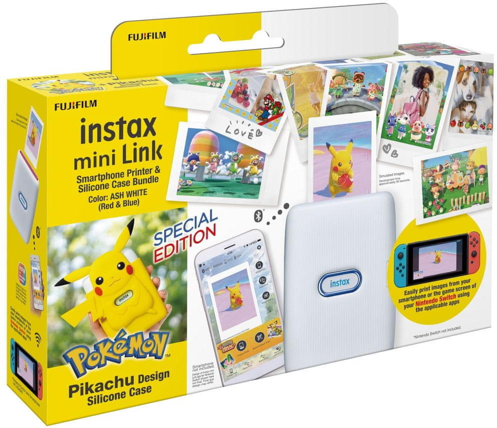 Fuji drukarka kieszonkowa Instax Mini Link Nintendo Switch