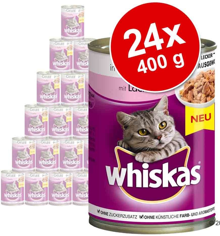 Whiskas Adult, 24 x 400 g - Drób w galarecie