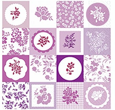 Knorr Prandell KnorrPrandell serwetki 33 x 33 cm, Isabella, 1 sztuk, kolor Multi, 1616816