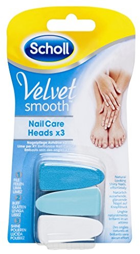 Scholl Velvet Smooth elektroniczny system do pielęgnacji paznokci pilniki 3016097