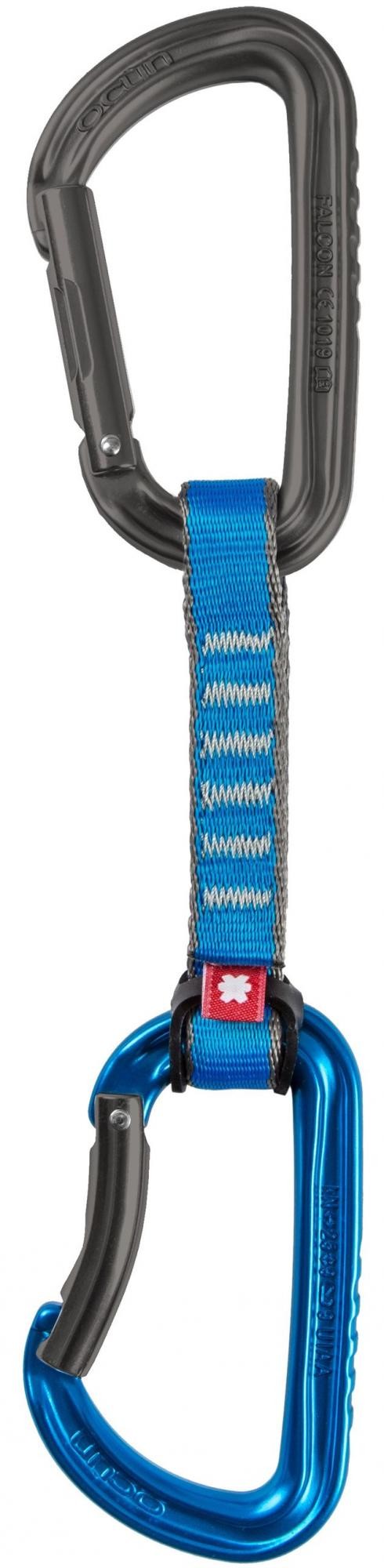 Ocun zestaw ekspresów wspinaczkowych Falcon QD PA 16 mm/10 cm 5 pak Blue