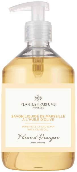 PLANTES&PARFUMS PROVENCE Tradycyjne Mydełko Marsylskie - Orange Blossom - Kwiat Pomarańczy - 500ml 120206