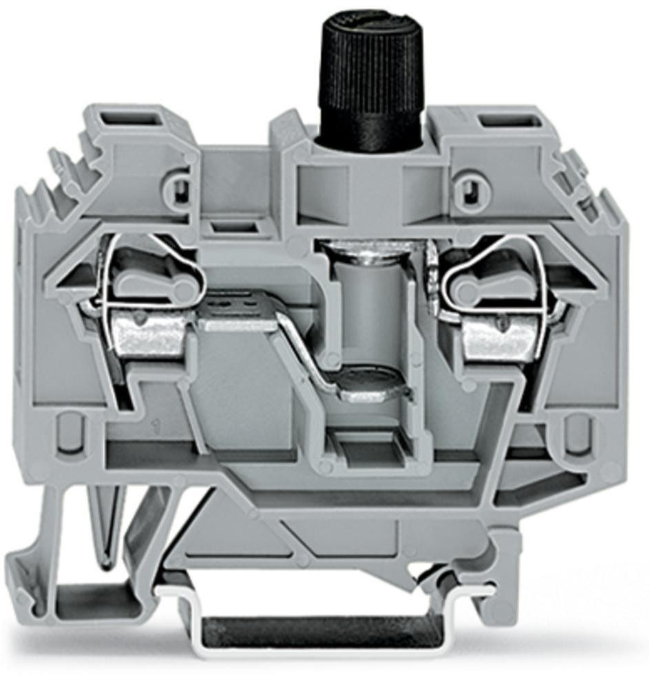 WAGO Zacisk ochronny WAGO 13 mm Sprężynowe Alokacja L szary 282-120 40 szt 282-120