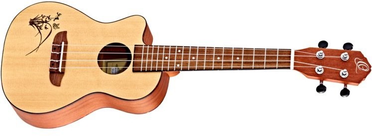 Ortega RU5CE-L Ukulele koncertowe z elektroniką dla leworęcznych F667-571FC