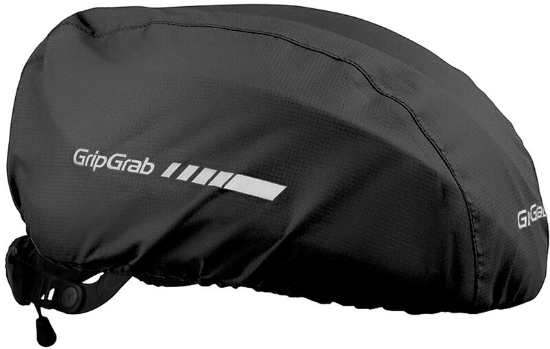 GripGrab GripGrab Waterproof Helmet Cover, black One Size 2021 Akcesoria do kasków 5011-01-One Size