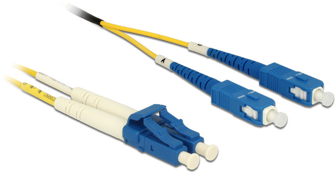 Delock Patchcord światłowodowy LC LC Multimode OS2 09/125m 2m 84610 84610