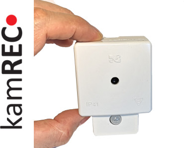 Kamrec Mini kamera z czujnikiem ruchu PIR w małej puszcze elektrycznej czuwanie 3 miesiące PE650