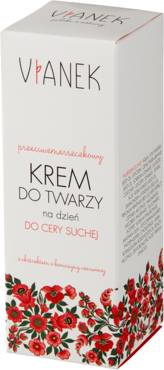 Sylveco VIANEK Przeciwzmarszczkowy krem do twarzy na dzień 5902249011074