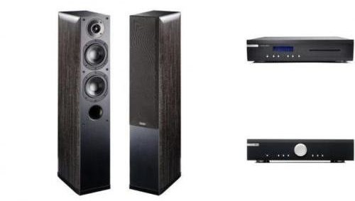 Musical Fidelity M2si + M2scd + INDIANA LINE NOTA 550