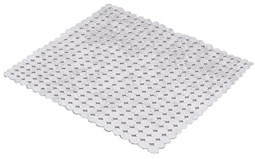 Kleine Wolke 4384116002 mata prysznicowa Sign, 55 x 55 cm, Clear 4384 116 002