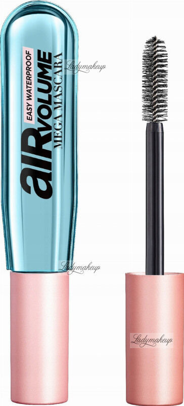 L''oreal L Oréal - Air Volume Easy Waterproof Mega Mascara - Wodoodporny tusz do rzęs - BLACK - 7.9 ml