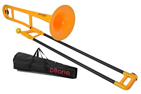 pBone pbone plastikowe puzonem, żółty PBONE1-Y