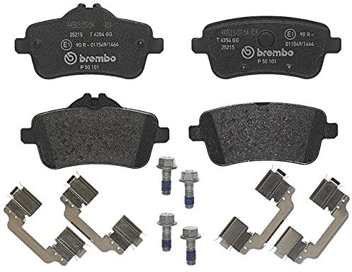 Brembo p50101 tylna okładziny hamulcowe, liczba 4 P50101