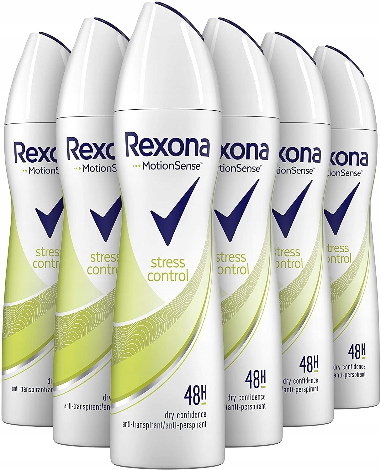 Rexona Stress Control Antyperspirant 6x150ML