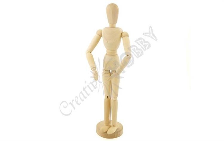 Creativ Manekin drewniany - mężczyzna 30 cm 22160
