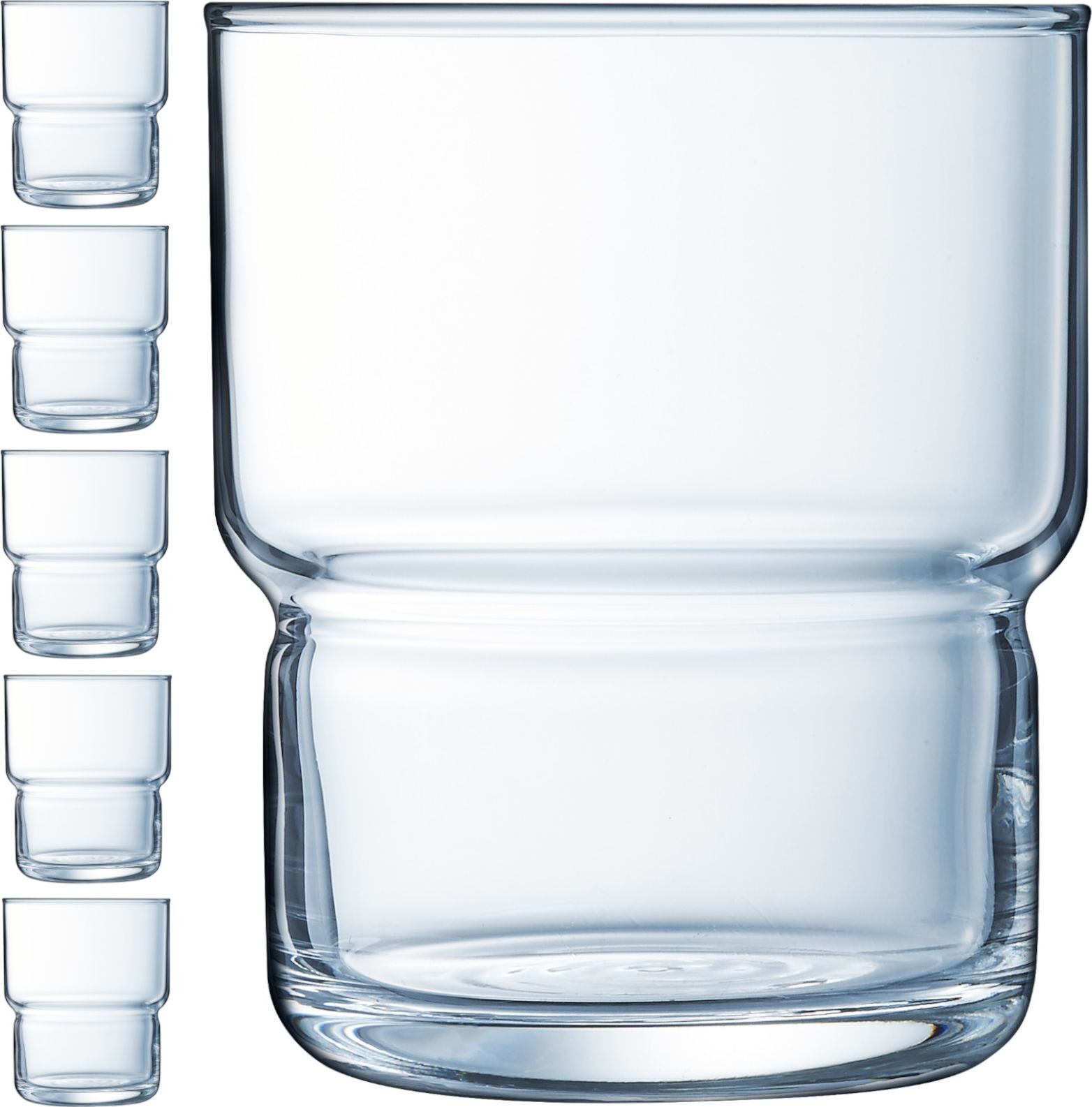 Arcoroc Szklanka LOG 270 ml zestaw 6 szt Hendi L9945 Szklanka LOG 270 ml zestaw 6 szt Hendi L9945 L9945