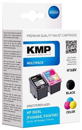KMP MULTIPACK H168V - Kartridż z tuszem Czarny 1745,4005