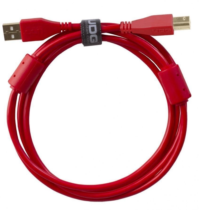 3M UDG UDG Ultimate Audio Cable USB 2.0 A-B Red Straight