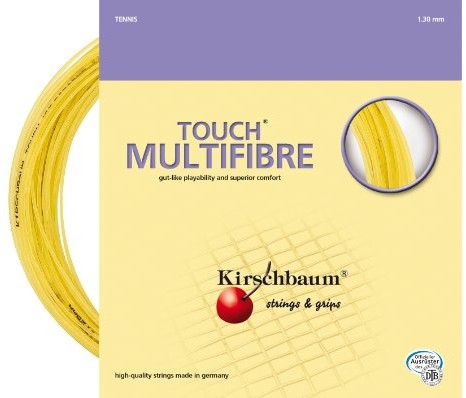 Kirschbaum naciąg Touch Mult iFibre, naturalny, 12 m, 0105000213000016 mf125-, 120-_natu-1,3 mm