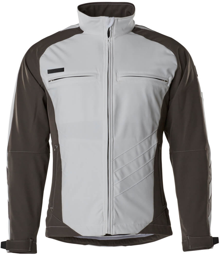 Mascot Kurtka Dresden softshell biało-antracytowa, rozmiar 4XL 12002-149-0618-4XL