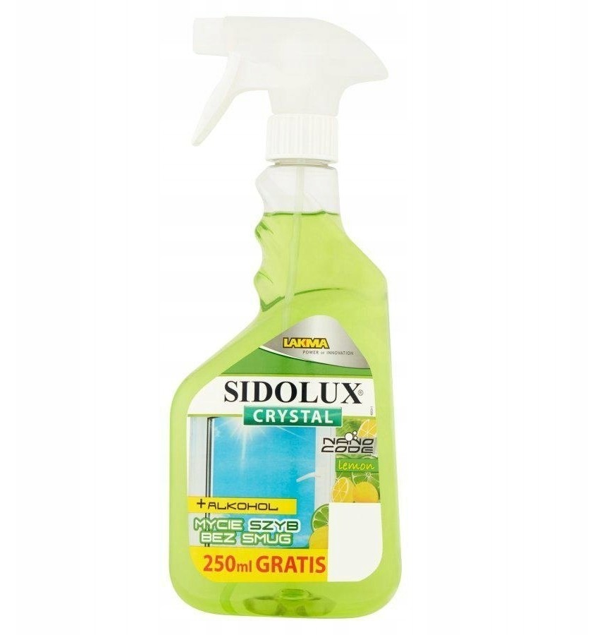 Sidolux Płyn do szyb 750ml lemon